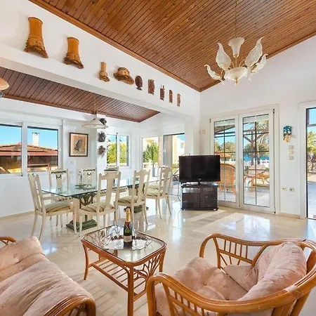 Beachfront Luxury Rhodes Villa 5 Bedrooms Sleeps 14 Villa Maria Kiotari *