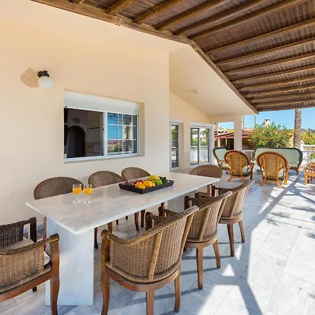 Villa Beachfront Luxury Rhodes Villa 5 Bedrooms Sleeps 14 Villa Maria Kiotari Gennadi