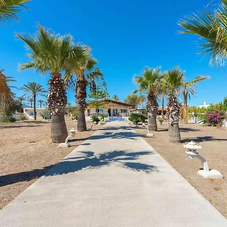 Villa Beachfront Luxury Rhodes Villa 5 Bedrooms Sleeps 14 Villa Maria Kiotari Gennadi