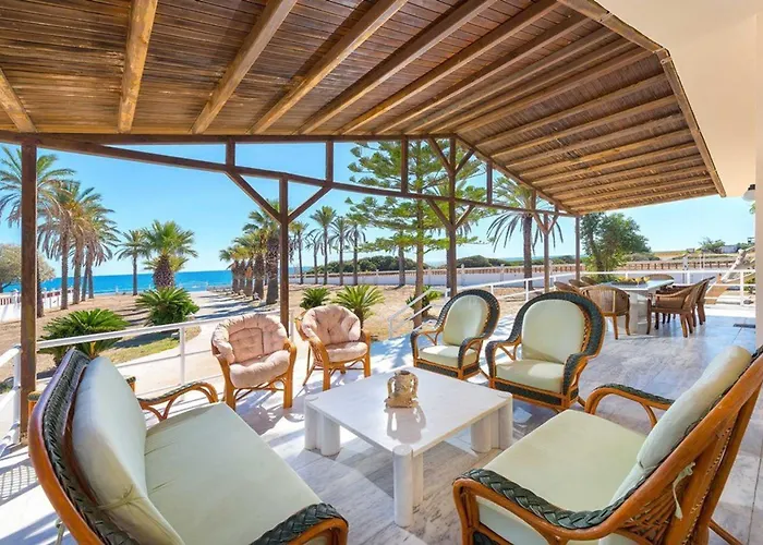 Beachfront Luxury Rhodes 5 Bedrooms Sleeps 14 Maria Kiotari Willa *