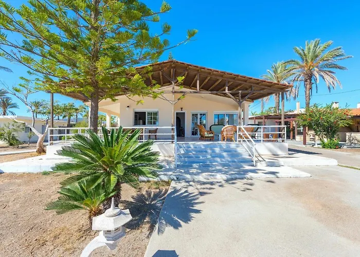 Villa Beachfront Luxury Rhodes 5 Bedrooms Sleeps 14 Maria Kiotari